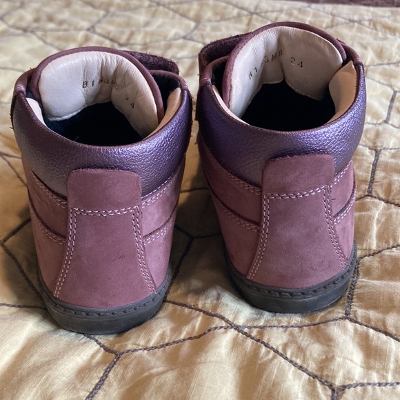 Mauve Geox toddler boots - Picture 2 of 5